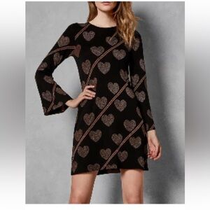 Ted Baker Uzeniaa Joyous Heart Dress Size 3 - Size US 8